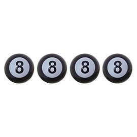 Pack of 4 8 Billiard Ball Valve Caps for Cars Lorries Motorcycles – 1A