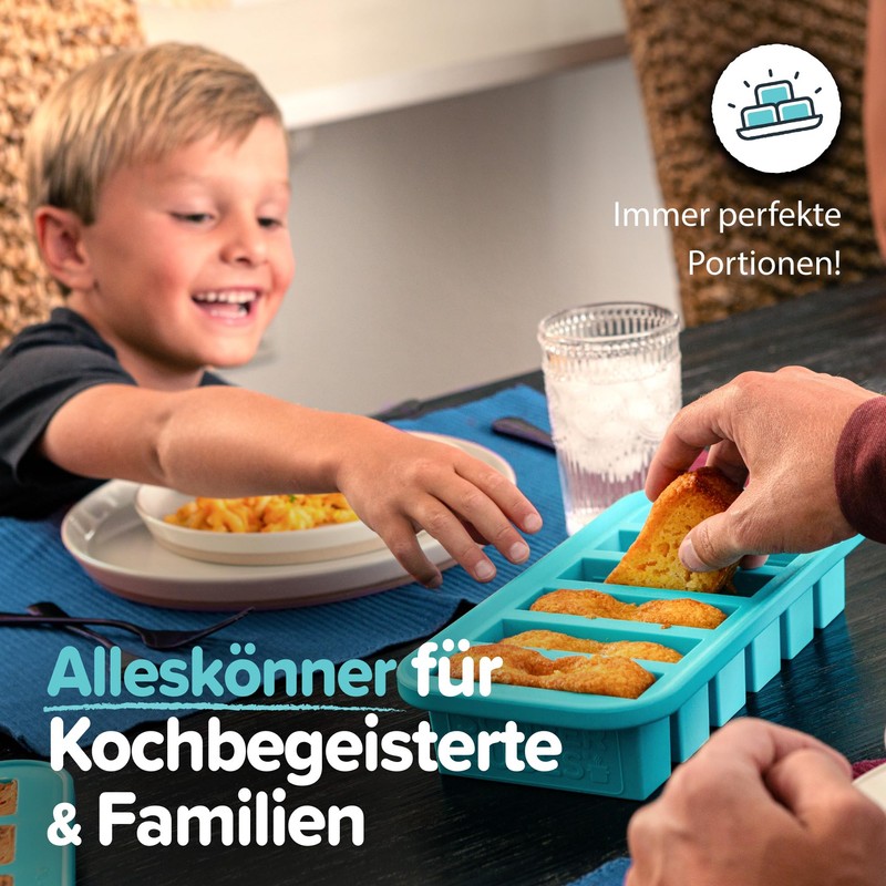 Souper Cubes Silicone Freezer Molds Gift Set with 2 Tbsp,