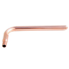SharkBite 22791 Barb Copper Stubout Elbow, 1/2 Inch, Brass
