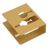 2pcs Stainless Steel Napkin Holder Freestanding Kitchen Restaurant Paper Napkin