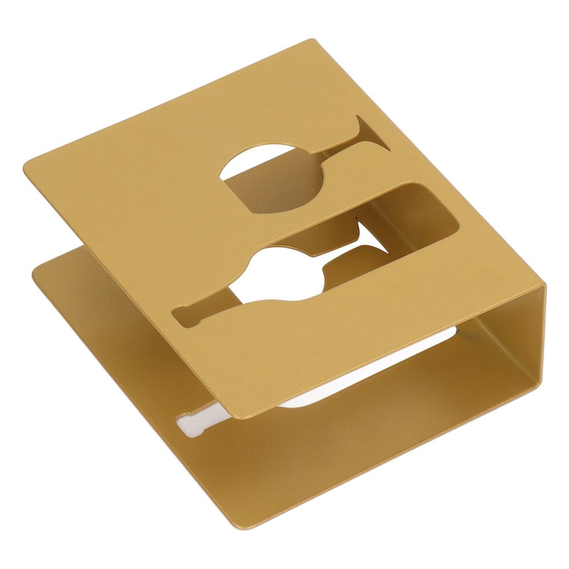 2pcs Stainless Steel Napkin Holder Freestanding Kitchen Restaurant Paper Napkin