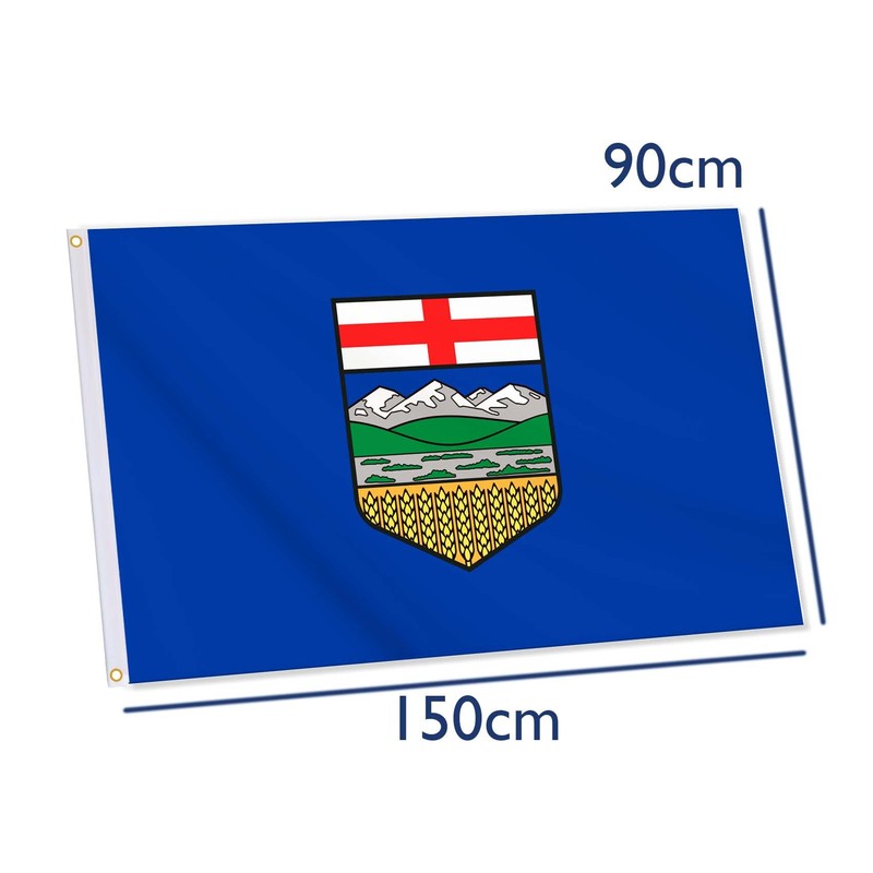 Alberta Flag,3x5 FT Canada Province Albertan Flag,36x60 Inch Large Digitial