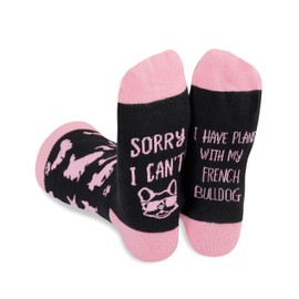InnoBeta French Bulldog Gifts Socks for Women Men - Gifts For Frenchie Mom, Dog Lovers - Unisex
