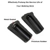 Walking Stick Tips Rubber 4 Pack Trekking Pole Tips Replacement
