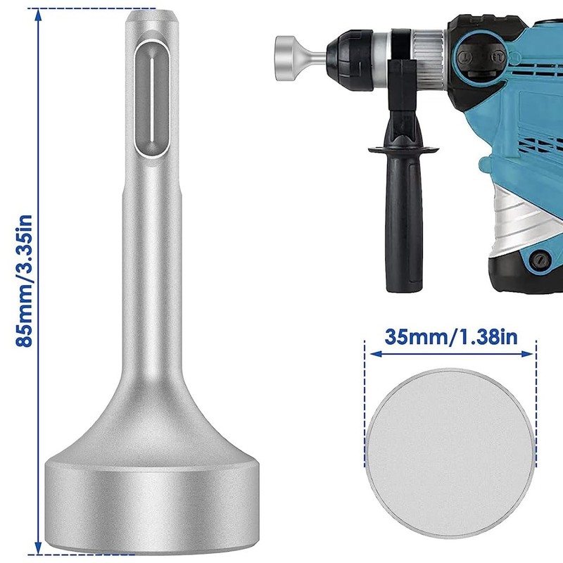 Nagoyuki 1 Piece SDS-Plus T-Post Ground Rod Driver Drill Bit