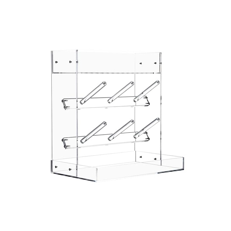 Heyrelda Acrylic Baby Bottle Drying Rack Vertical Bottle Dryer Space