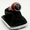 Mahogany 5 Speed Gear Shift Knob Fit for VW Bora