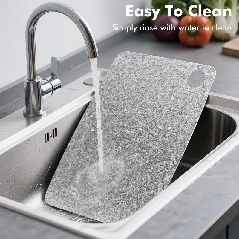 Titanium Cutting Board, 100% Pure Titanium Chopping Board for Kitchens,