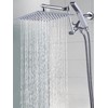 G-Promise All Metal 10 Inches Rainfall Shower Head with Handheld