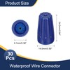 QUARKZMAN Pack of 30 Waterproof Wire Connectors, Cable Connection Terminals,