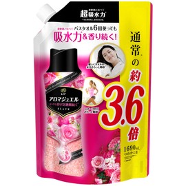 Lenor Happiness Aroma Jewel Scented Beads, Antique Rose & Floral Refill, Large Capacity, 5.3 fl oz (1,690 ml)