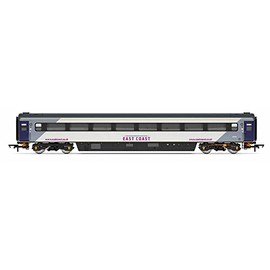 Hornby R40247C East Coast, Mk3 Trailer Standard, 42158-Era 10 Coach Packs, Grey