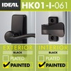 Ideal Security GL Door Lever Set with Keyed Deadbolt Lock