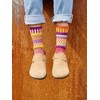 Solmate Socks - Mismatched Crew Socks; Made in USA; Hazel
