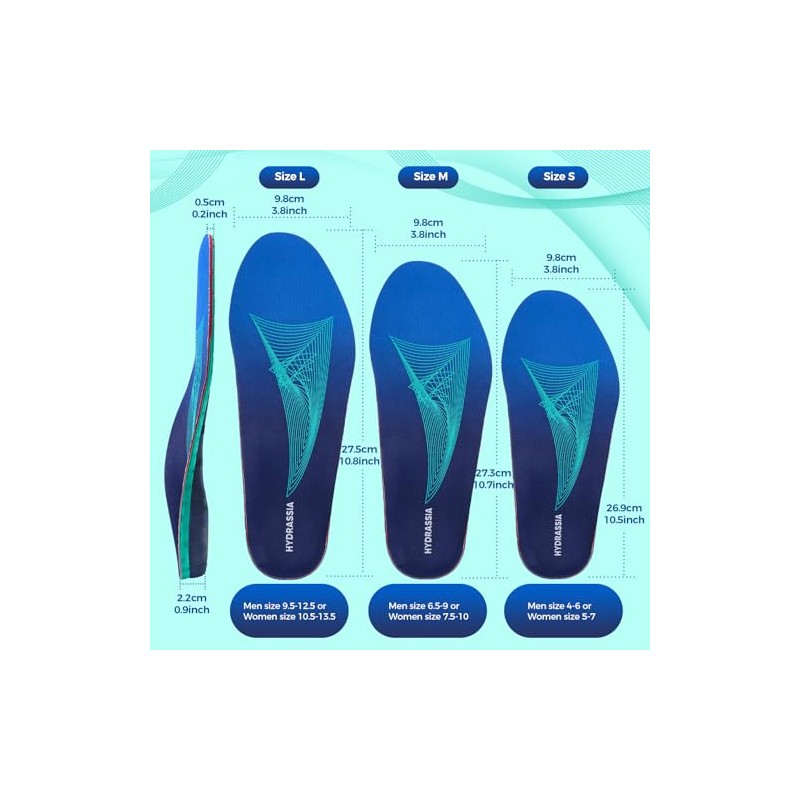Heavy Duty Support Insole Orthotics (S)