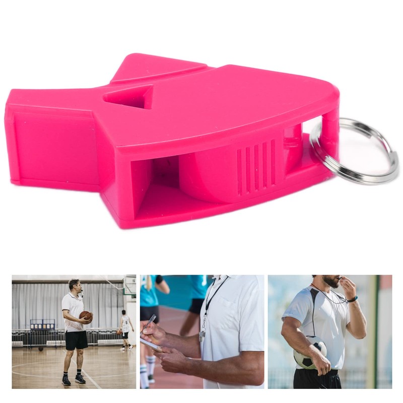AUHX Referee Dolphin Whistle, Durable Resonant Whistle for Competition Sports
