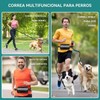 Correa Manos Libres para 2 Perros, Cierre de Seguridad y