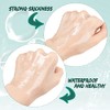 100 Pcs Transparent Stretch Adhesive Bandages - Waterproof Protective Wrap