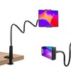 Ltheifaa Tablet Stand Holder for Bed, Gooseneck Mount Stand Clip