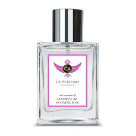 CA Perfume Impression of Carolina Goddess Girl Fantastic Pink For Women & Men Replica Fragrance Dupes Eau de Parfum Spray Bottle 1.7 Fl Oz/50ml-X1