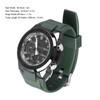 Quartz Electronic Watch Casual Double Movement Waterproof Dual Display Luminous