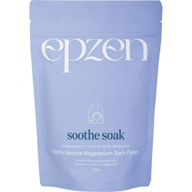 EpZen Buy EpZen Sooth Oak Rejuvenate Tired & Sore Muscles 100% Natural Magnesium Bath Flakes 500g Online