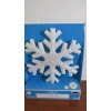 Holiday Time~12" SNOWFLAKE LED Cool White CHRISTMAS TREE TOPPER~NWT