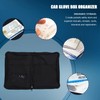 Lrtzizy Universal Glove Box Organizer Storage Holder for Manuals Car