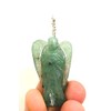 crystalmiracle Green Aventurine Quartz Guardian Angel Pendant Crystal Healing Fashion