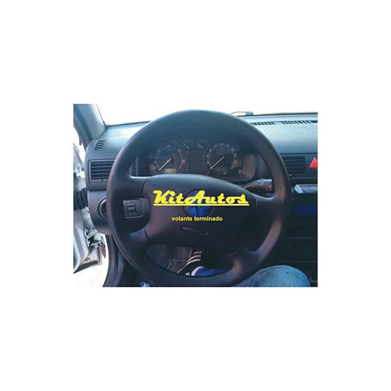 KITAUTOS Restoration kit for leather and plastic steering wheels.