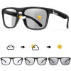 Polarized Square Polarized Sunglasses Mens Women Photochromic Driving Glasses UV400
