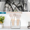 First-zgel Utensil Holder for Kitchen Counter, Plastic Cooking Utensil Organizer