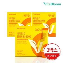6 months Vitro Bloom Vitamin C 100 Platinum 3300 3.3g x 60 Po 3 Box / 6개월분 비타블룸 비타민C 100 플래티넘 3300 3.3g x 60포 3박스