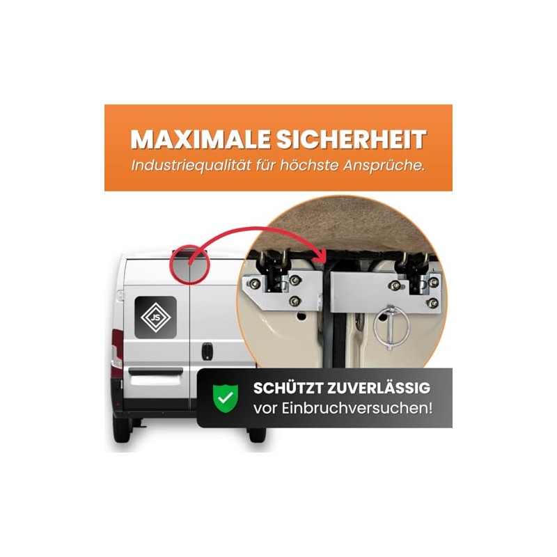 JANSTAHL Rear Door Security Lock for Fiat Ducato