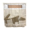 Nevkha Slimline Mail Slot Catcher, Post Letter Box Cage Ideal