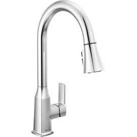 Peerless Ezra Pull Down Kitchen Faucet Chrome, Kitchen Faucets with Pull Down Sprayer, Kitchen Sink Faucet, Faucet for Kitchen Sink, 1.5 GPM Flow Rate, Chrome P7971LF