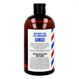 Butcher's Son 2-in-1 Body & Hair Shampoo Well Done, 420 ml