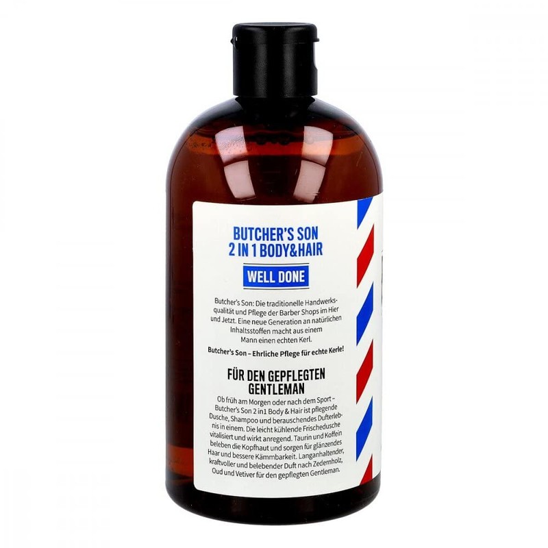 Butcher's Son 2-in-1 Body & Hair Shampoo Well Done, 420