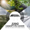 10' x 20' Canopy Replacement Cover for Carport, 220G Heavy