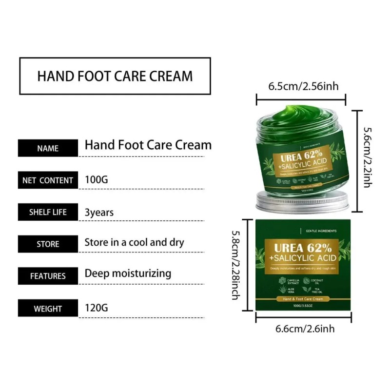 Prime- Crema Hidratante Para Manos, Para Talones Secos Y