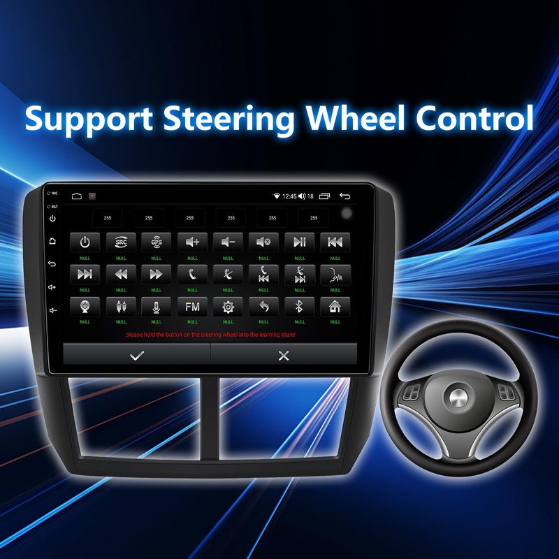 BINIZE Android 13 Touchscreen Car Stereo Compatible with Subaru Forester