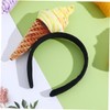 TOVINANNA 2pcs Cute Ice Cream Headbands for Women Fun Hair