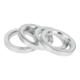 INFINAUTO Hub Centric Rings, 57.1mm ID to 75.1mm OD Vehicle Wheel Hubrings Aluminum Alloy, 4 Pcs