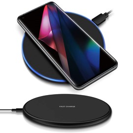 QI Wireless Charging Station Compatible with Gigaset GX6 Pro GX4 Pro GS3 GS4 GS5 Wireless Charger Inductive Universal Fast Charger Colour: Black