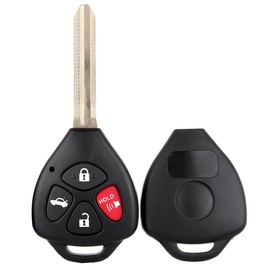 ECCPP HYQ12BBY Keyless Entry Remote Car Key Fob Replacement for 2010 Fit for Toyota 4Runner 2.7L 2010-2012 Fit for Toyota 4Runner 4.0L 4 Buttons Pack of 2