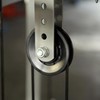 90mm Pulley Wheel Bearing Nylon - Grooved Edge Wearproof Pulleys