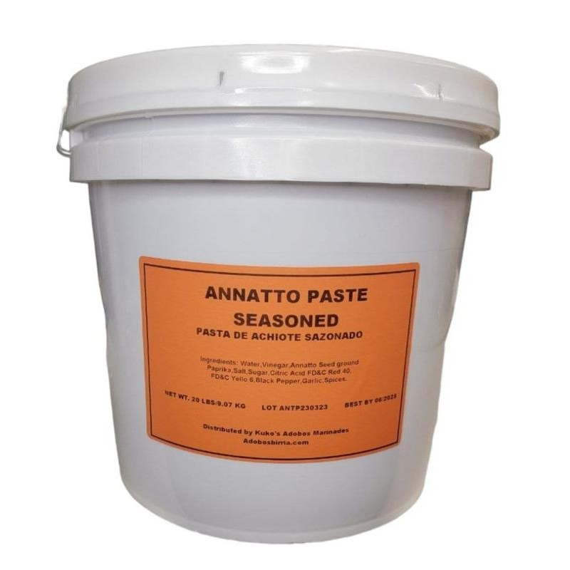 ACHIOTE ANNATTO Concentrated ADOBO Marinade paste cooking sauce - size:
