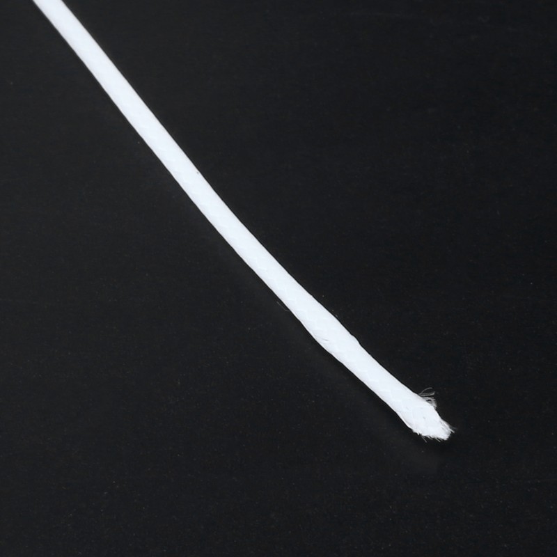 Wax Cord Round Environmental Protection for Leather Sewing HandKnitting Necklace(White