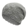 ZLYC Crochet Slouchy Beanie for Women Soft Lightweight Skull Cap