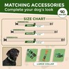 Eco Chic Recycled Reflective Dog Collar Soft Adjustable Pet Collar